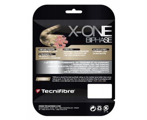 【テニスガット6張】テクニファイバーX-oneバイフェイズ テクニファイバー X-ONE バイフェイズ Tecnifiber X-ONE BIPHASE